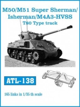 Friulmodel ATL-138 M50/M51 Super Sherman/Isherman/M4A3-HVSS 1:35