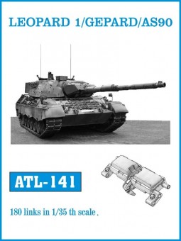 Friulmodel ATL-141 LEOPARD 1/GEPARD/AS90 1:35