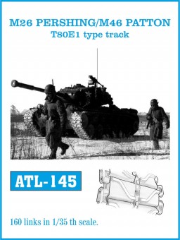 Friulmodel ATL-145 M26 PERSHING/ M46 PATTON T80E1 type track 1:35