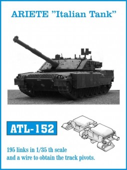 Friulmodel ATL-152 ARIETE Italian Tank 1:35