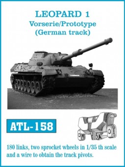 Friulmodel ATL-158 LEOPARD 1 Vorserie/Prototype (German track) 1:35
