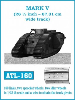 Friulmodel ATL-160 MARK V (26 1/2 inch-67.31cm wide track) 1:35