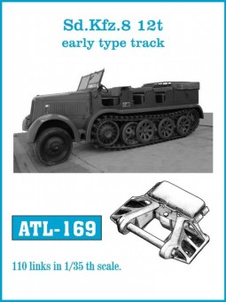 Friulmodel ATL-169 Sd.Kfz.8 12t early type track 1:35