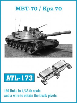 Friulmodel ATL-173 MBT-70 / Kpz.70 1:35