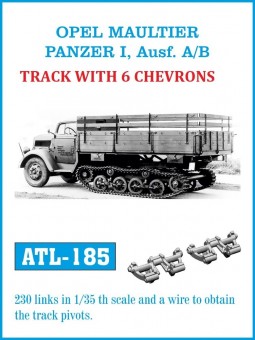 Friulmodel ATL-185 OPEL MAULTIER / PANZER I, Ausf. A/B 1:35