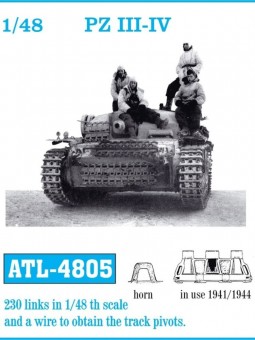 Friulmodel ATL-4805 Ketten for PZ III - IV 1941/1944 1:48