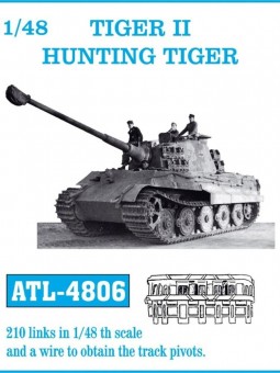 Friulmodel ATL-4806 Tiger II Hunting 1:48