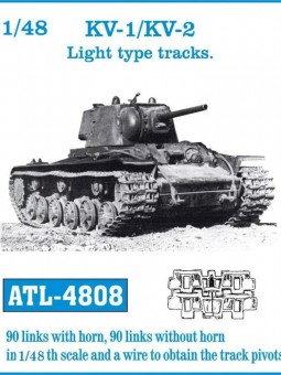 Friulmodel ATL-4808 Ketten for KV-1 / KV-2 Light type 1:48