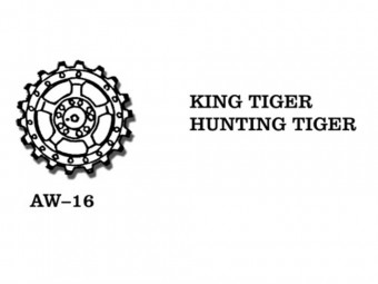 Friulmodel AW-16 King Tiger, Hunting Tiger 1:35