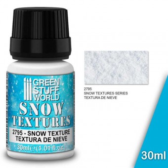 Green Stuff World 8435646501550ES Acrylic Ground Texture - SNOW 30ml