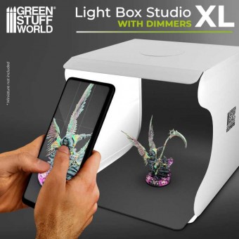 Green Stuff World 8435646509440ES Lightbox Studio XL with dimmers