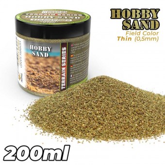 Green Stuff World 8435646528366ES Thin Hobby Sand - Field Sand 200ml