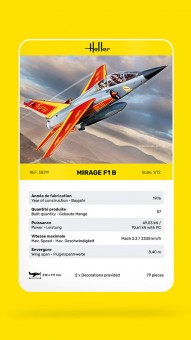 Heller 30319 Mirage F1 1:72
