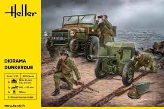 Heller 30326 Diorama Dunkerque 1:35