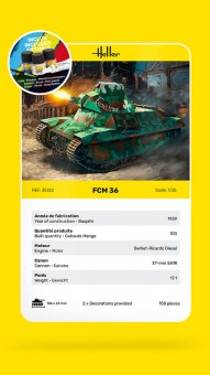 Heller 35322 STARTER KIT FCM 36 1:35