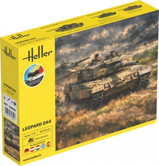 Heller 35800 STARTER KIT Leopard 2A4 - Deutsches Heer 1:72