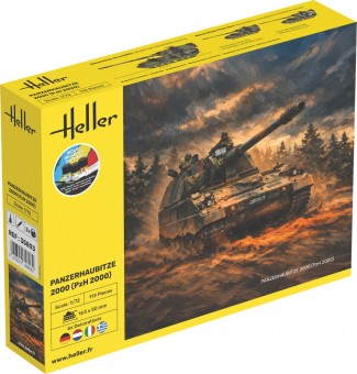 Heller 35803 STARTER KIT Panzerhaubitze 2000 (PzH 2000) - Deutsches Heer 1:72