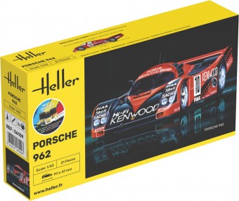 Heller 56109 STARTER KIT Porsche 962 1:43