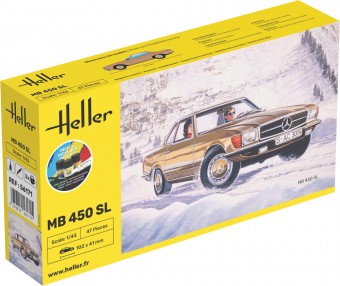 Heller 56171 STARTER KIT MB 450SL 1:43