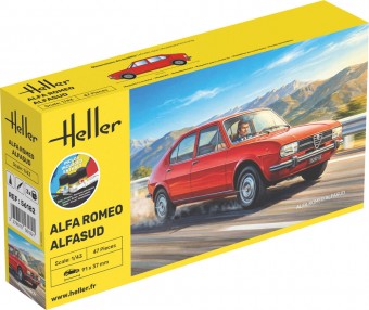 Heller 56182 STARTER KIT Alfa Romeo Alfasud 1:43
