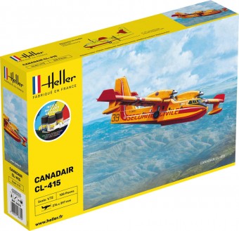 Heller 56370 STARTER KIT Canadair CL-415 1:72