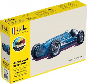Heller 56721 STARTER KIT Talbot Lago Grand Prix 1:24