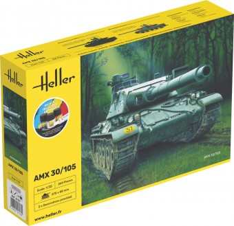 Heller 57137 STARTER KIT AMX30/105 1:35