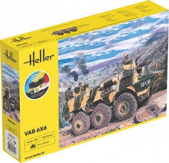 Heller 57141 STARTER KIT VAB 6x6 1:35