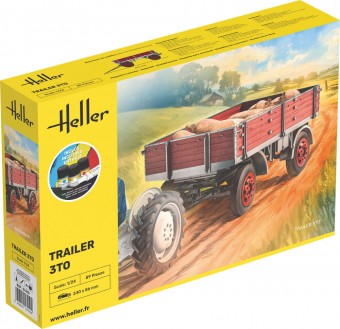 Heller 57410 STARTER KIT Trailer 3to 1:24