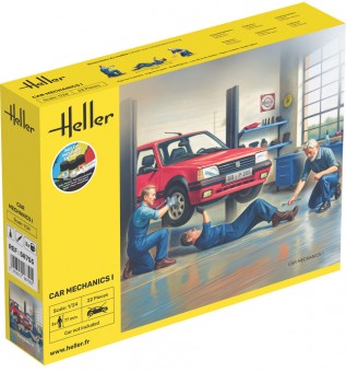 Heller 58755 STARTER KIT Car Mechanics I 1:24