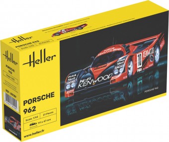 Heller 80109 Porsche 962 1:43