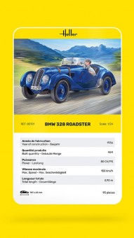 Heller 80701 BMW 328 Street Version 1:24