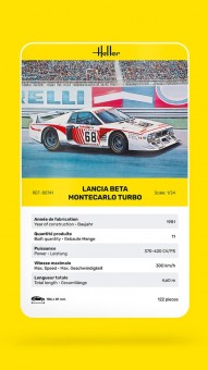 Heller 80741 Lancia Turbo 1:24