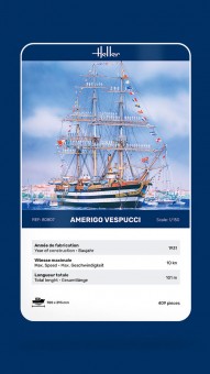 Heller 80807 Amerigo Vespucci 1:150