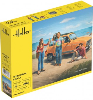 Heller 82757 1970s Urban People 1:24