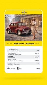 Heller 82762 Renault 4CV - Boutique Edition 1:24