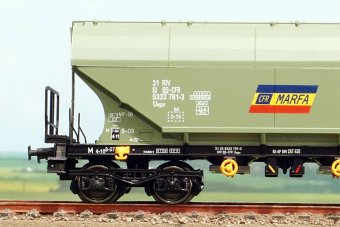 HGD 45008 Set vagoane siloz Uagps CFR epoca V