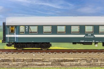 HGD55104 Set vagoane clasa 2 tip 29-22, CFR , epoca V