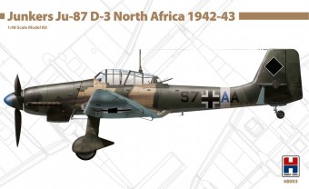 Hobby 2000 48003 Junkers Ju-87 D-3 North Africa 1942-43 - NEW 1:48