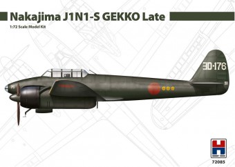 Hobby 2000 72085 Nakajima J1N1-S Gekko Late 1:72