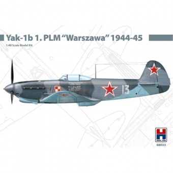 Hobby2000 H2K48033 Yak-1b 1. PLM Warszawa 1944-45 1:48