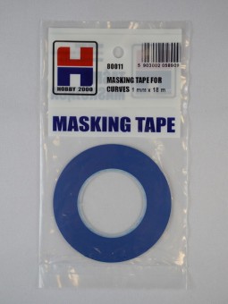 Hobby 2000 H2K80011 Masking Tape For Curves 1 mm x 18 m 