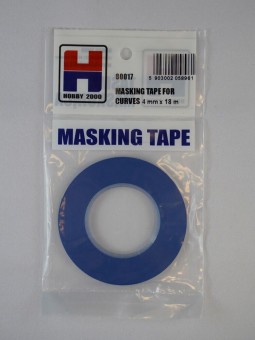 Hobby 2000 H2K80017 Masking Tape For Curves 4 mm x 18 m 