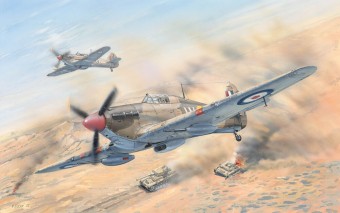 Hobby Boss 81780 HURRICANE Mk.IID/TROP 1:48
