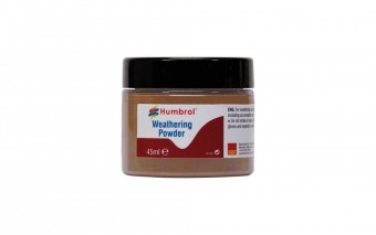 Humbrol AV0018 Weathering Powder Light Rust - 45ml