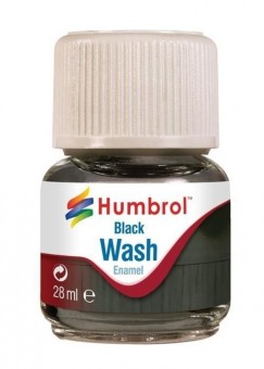 Humbrol AV0201 Humbrol Enamel Wash Black 28 ml