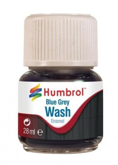 Humbrol AV0206 Enamel Wash Blue Grey 28 ml