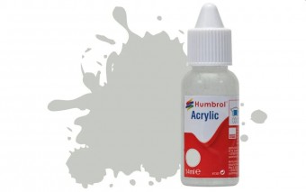 Humbrol DB0247 HUMBROL ACRYLIC DROPPER BOTTLE 14ML No.247 RLM 76 Lichtblau Matt