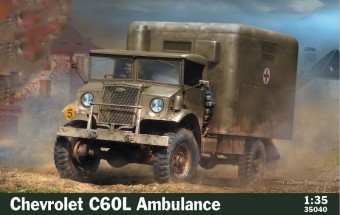 IBG 35040 1:72 Chevrolet C60L Ambulance