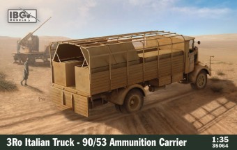IBG 35064 1:35 3Ro Italian Truck 90/53 Ammo Carrier